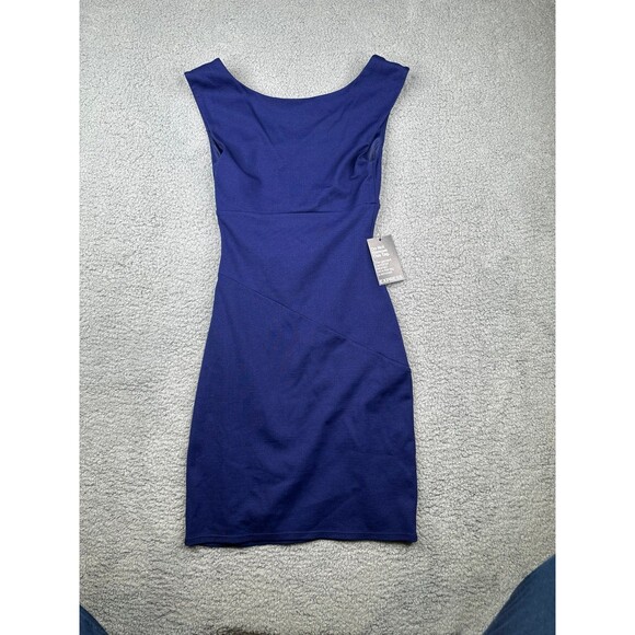 Express side ruched side zip dress NWT sz 2 - Picture 5 of 5